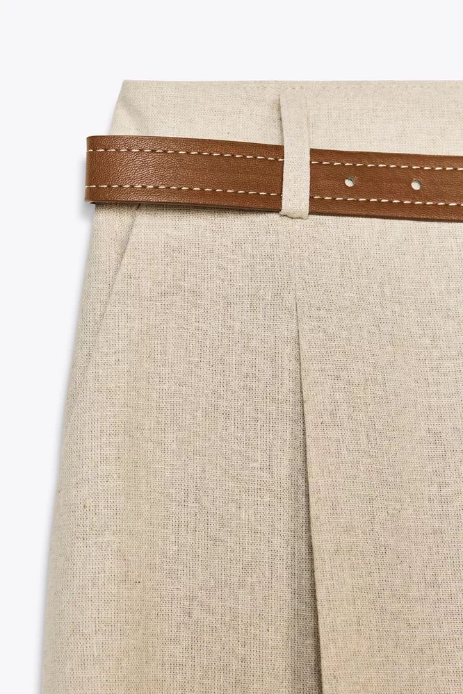 Брюки льняные ZARA, размер L. Оригинал