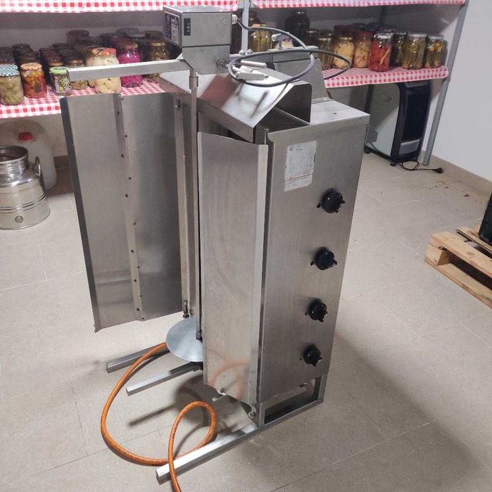 Aparat kebab,rotisor shaorma pe gaz POTIS