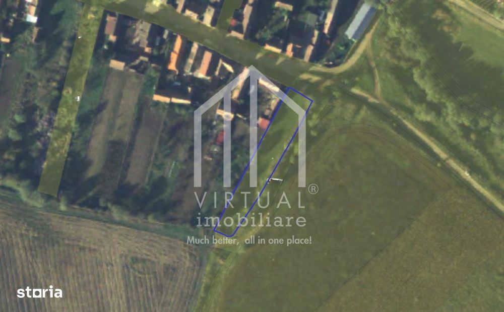 Teren intravilan de vanzare in loc Hamba, 1397 mp