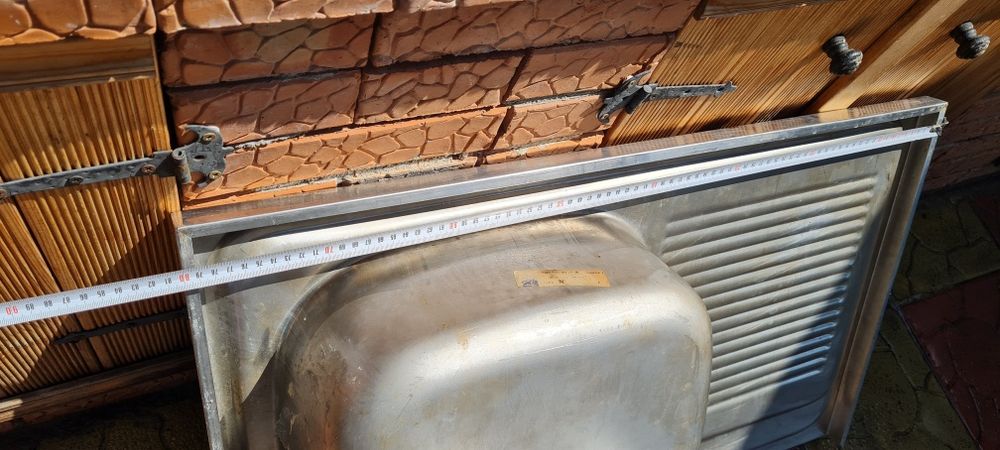 Vand chiuveta inox 80/50/15 cm
