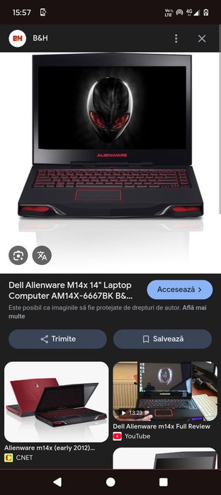 PC light gaming Nefolosit + Laptop Alienware m14x r1 pachet 800 lei