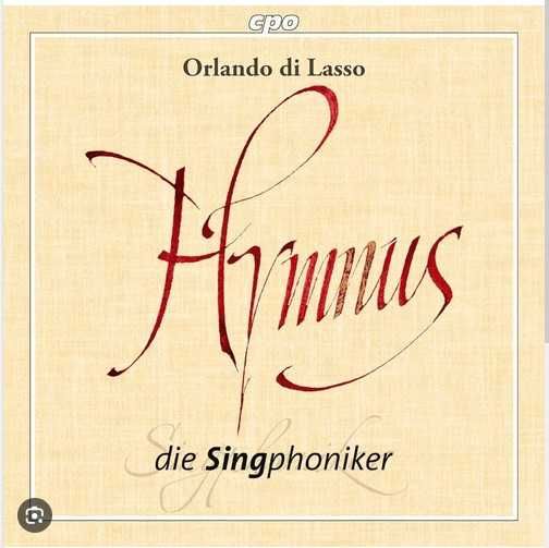 Vând CD imnuri religioase de Orlando di Lasso-Hymns