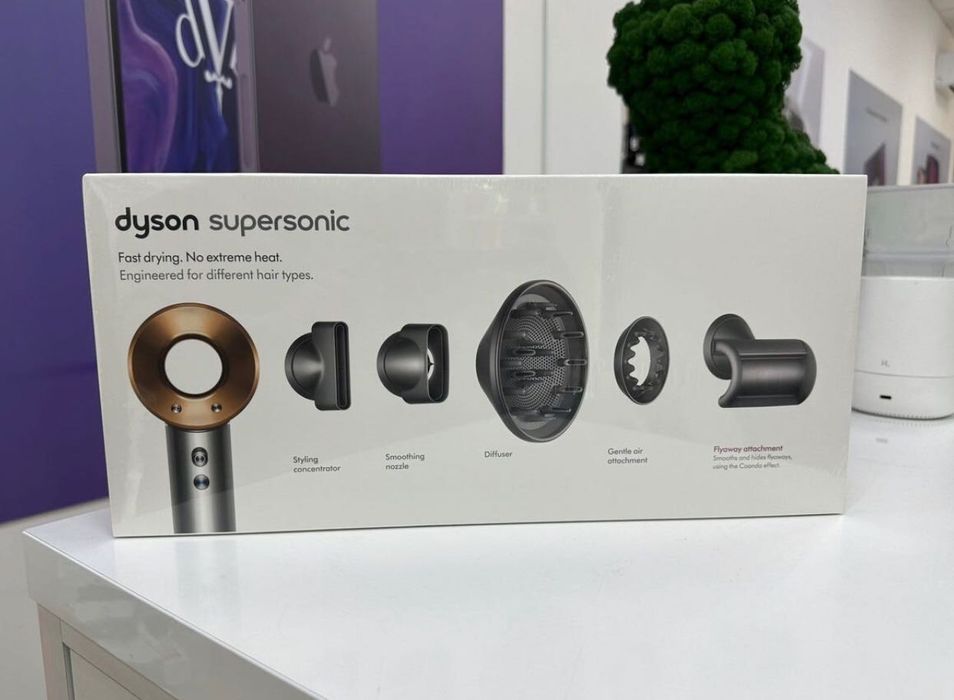 Styler Dyson Новый цвет 2025г Vanilla Ceramic White Запечатан