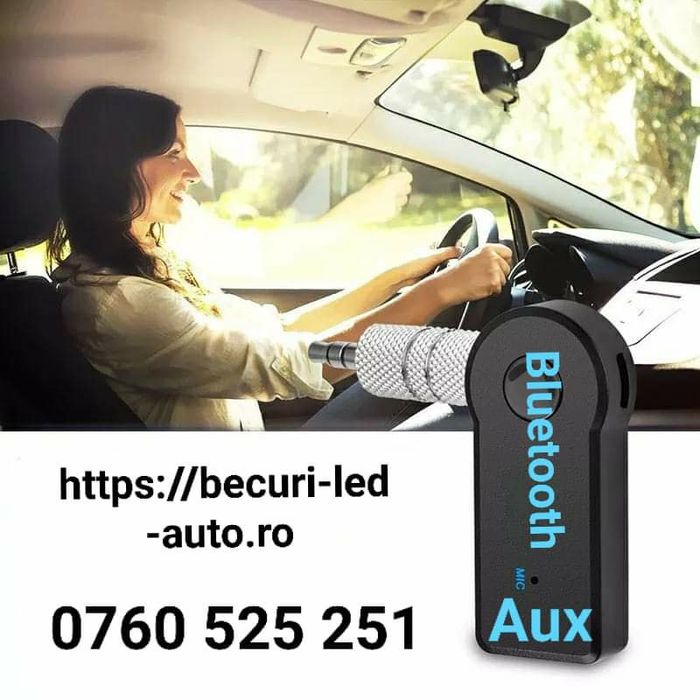 Receptor Car Kit Auto 3,5mm Wireless/Bluetooth Auxiliar X6
