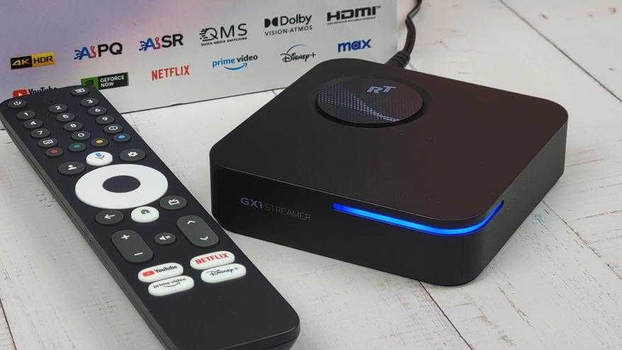 VONTAR RockTek GX1 4ГБ 32ГБ 4К UHD ТВ приставка с иск. интеллектом