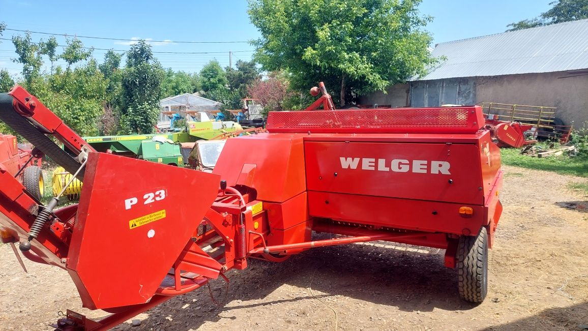 Presa balotiera welger ap 630masa mare