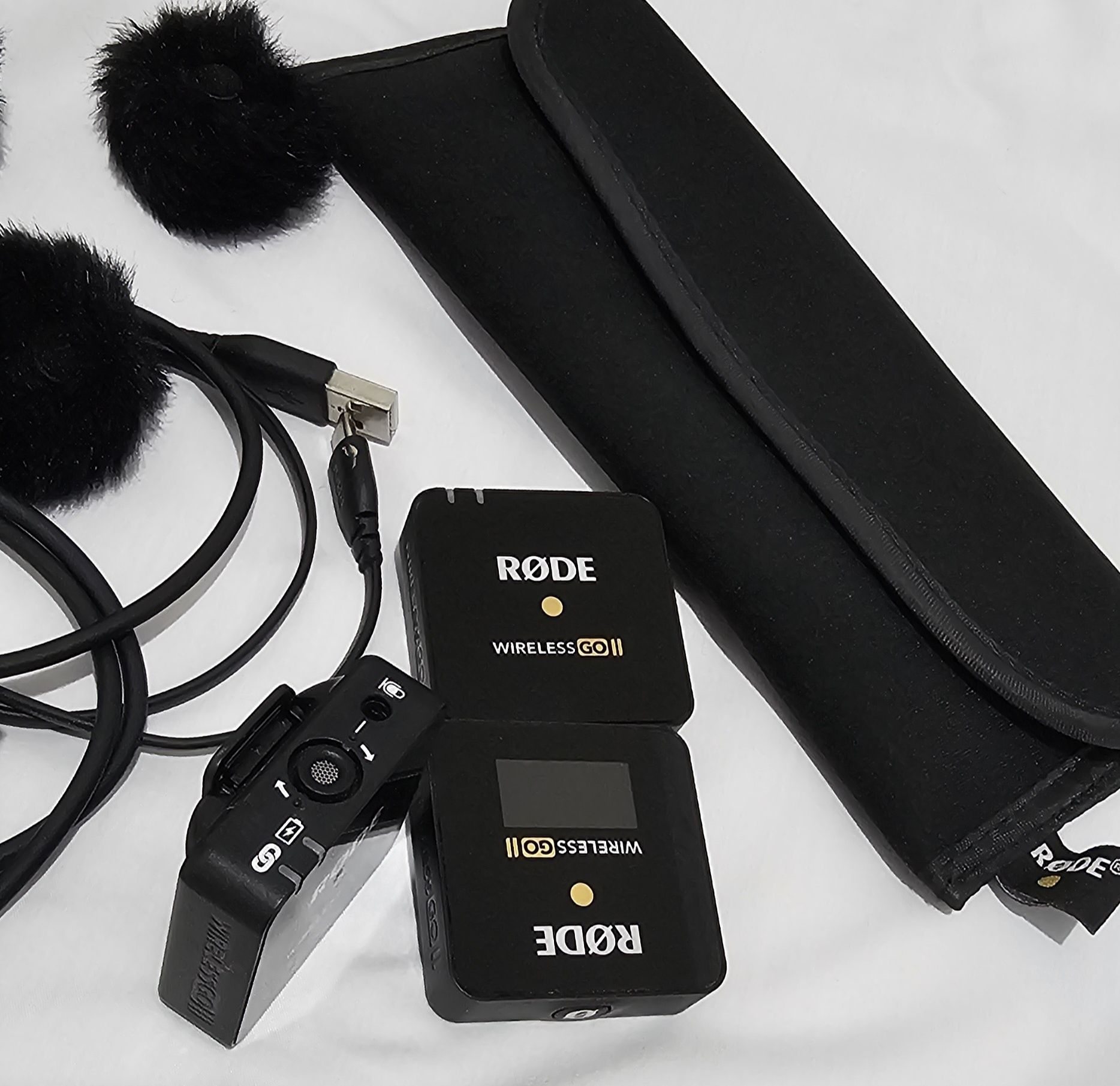 "Rode Wireless GO II mikrofon — original, zo'r holatda micrafon