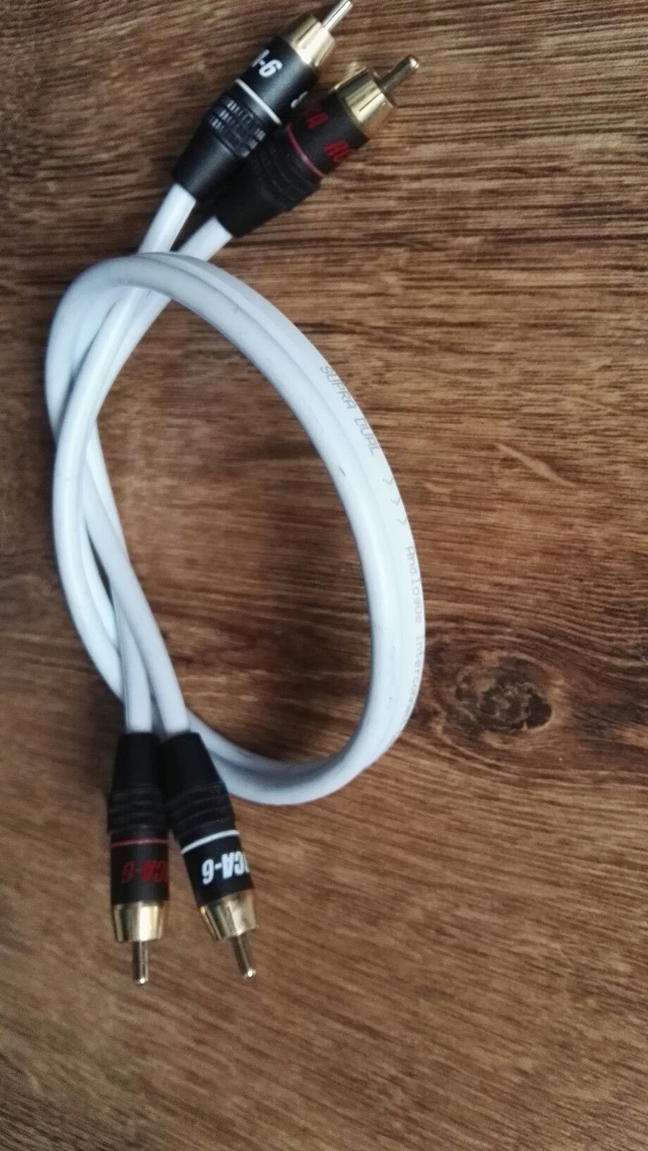 cablu 3/4s spade si interconect supra