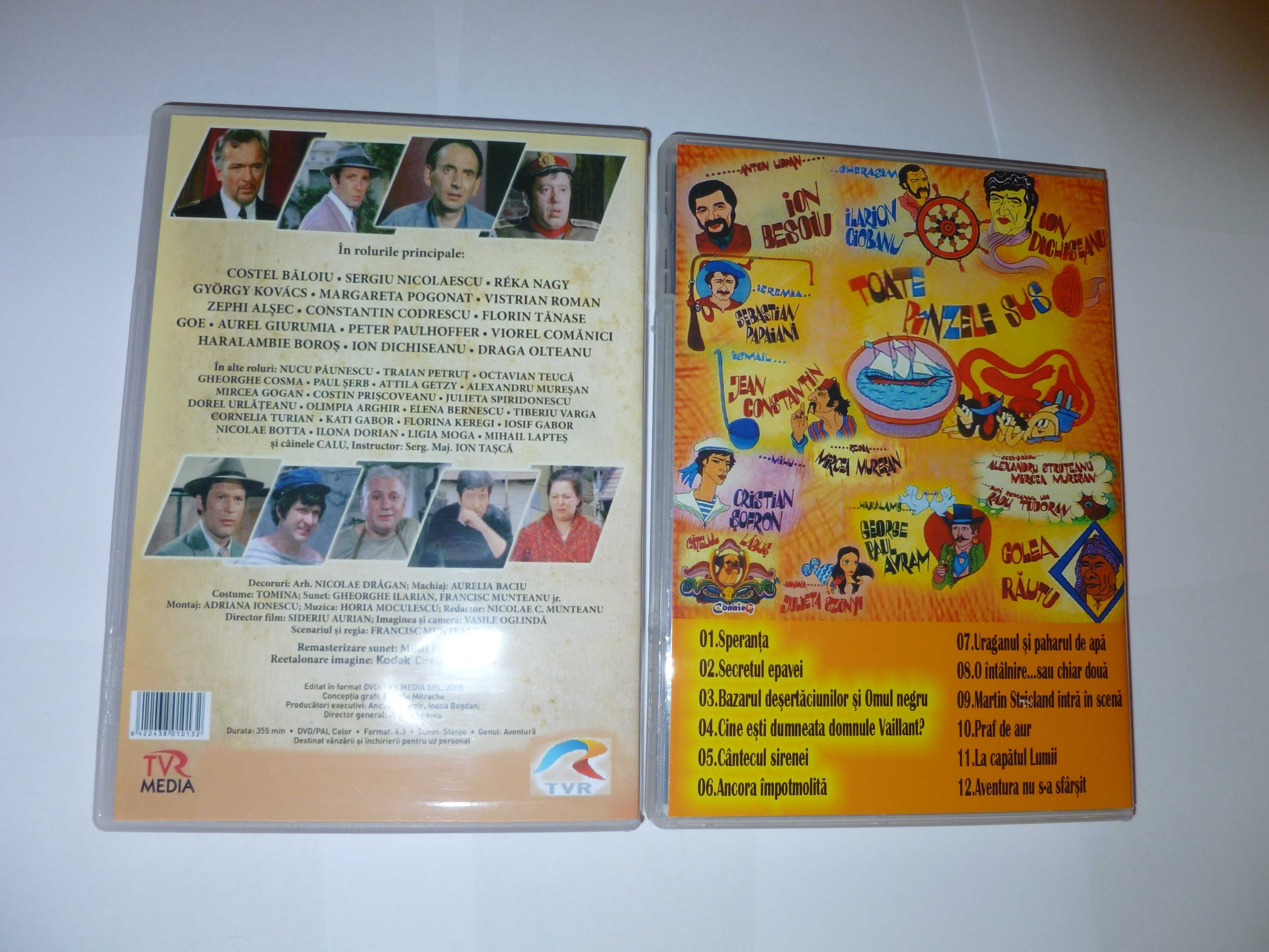 TOATE PANZELE Sus  DVD + Pistruiatul DVD