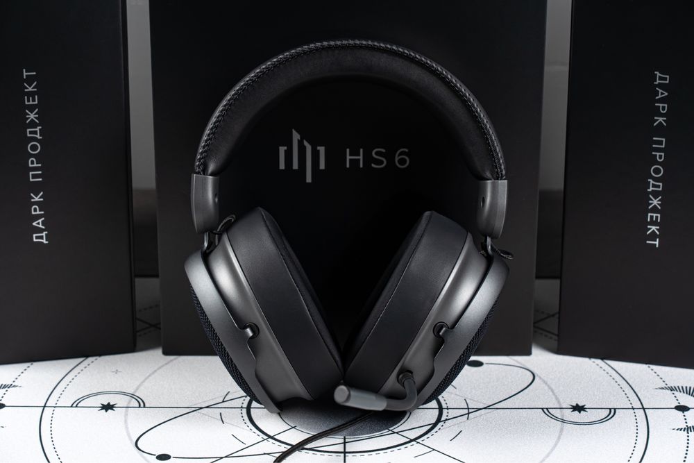 Игровые Наушники Dark project HS6 полный комплект номер в описании