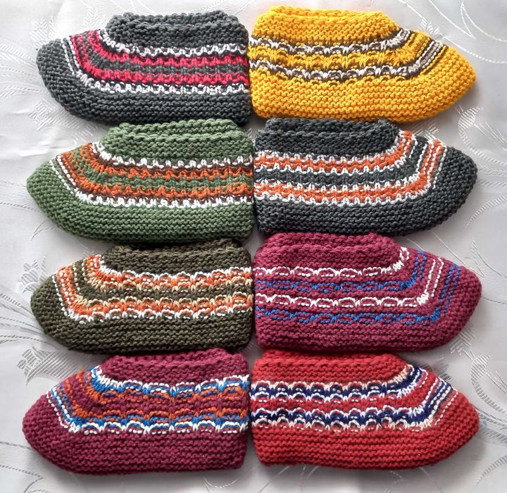 Терлици ръчно плетени мъжки, дамски и детски модели