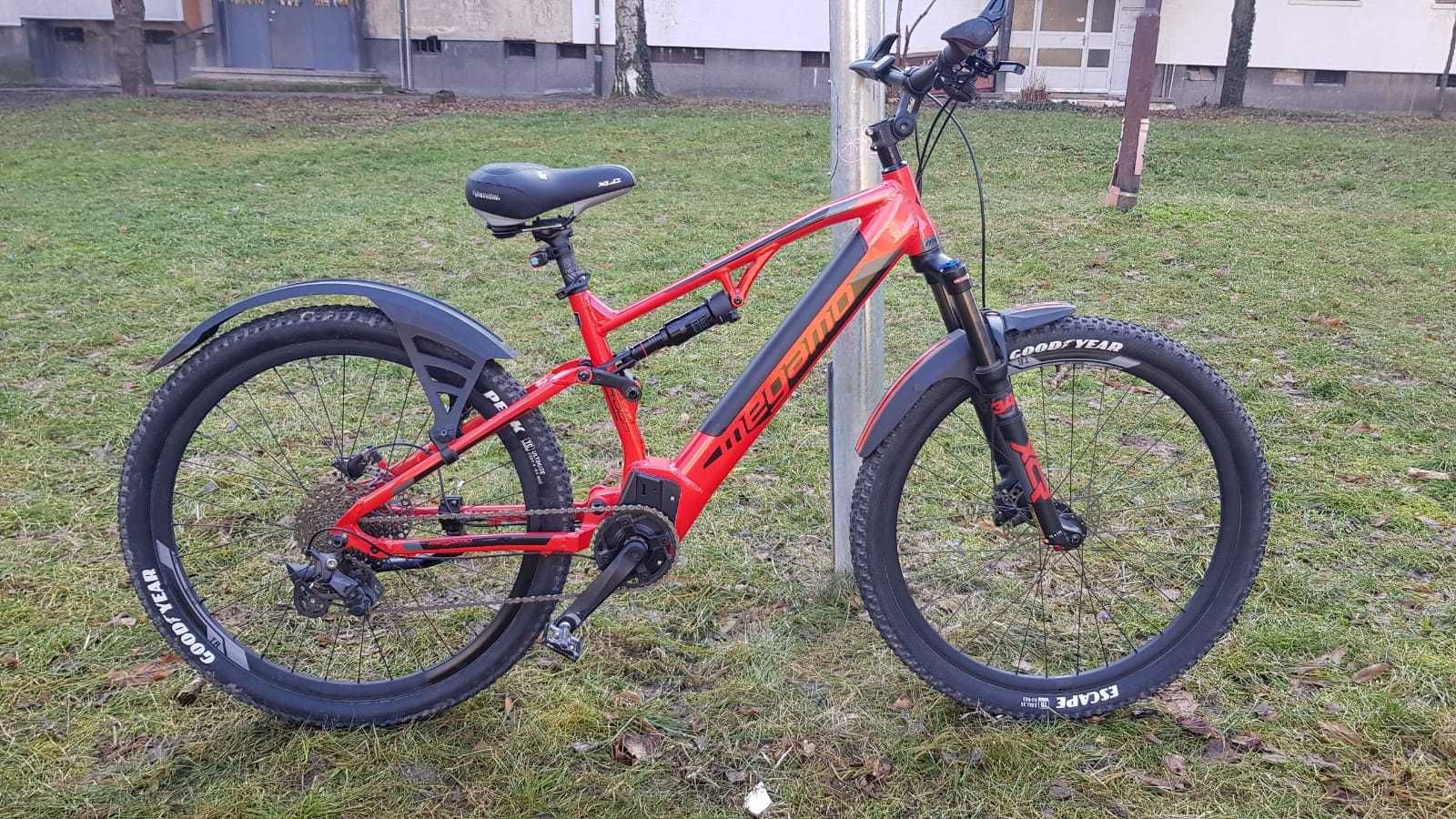 Електрически планински велосипед Megamo Ridon FS 29er.