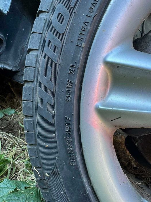 Гуми с джанти оригинални мерцедес СПОРТ ПАКЕТCLC,CLK225/45/R17;245/40/