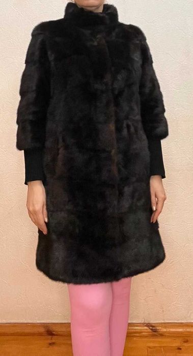 Шуба Норка  натуральная