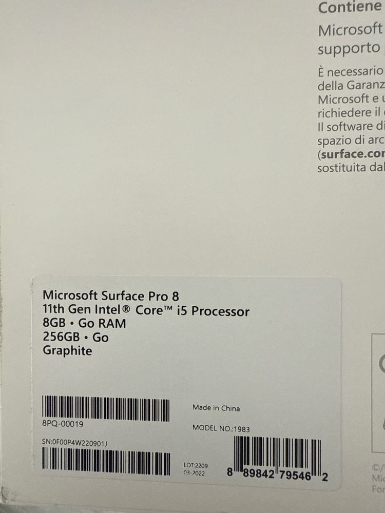 Vand Tableta Microsoft Surface Pro 8
