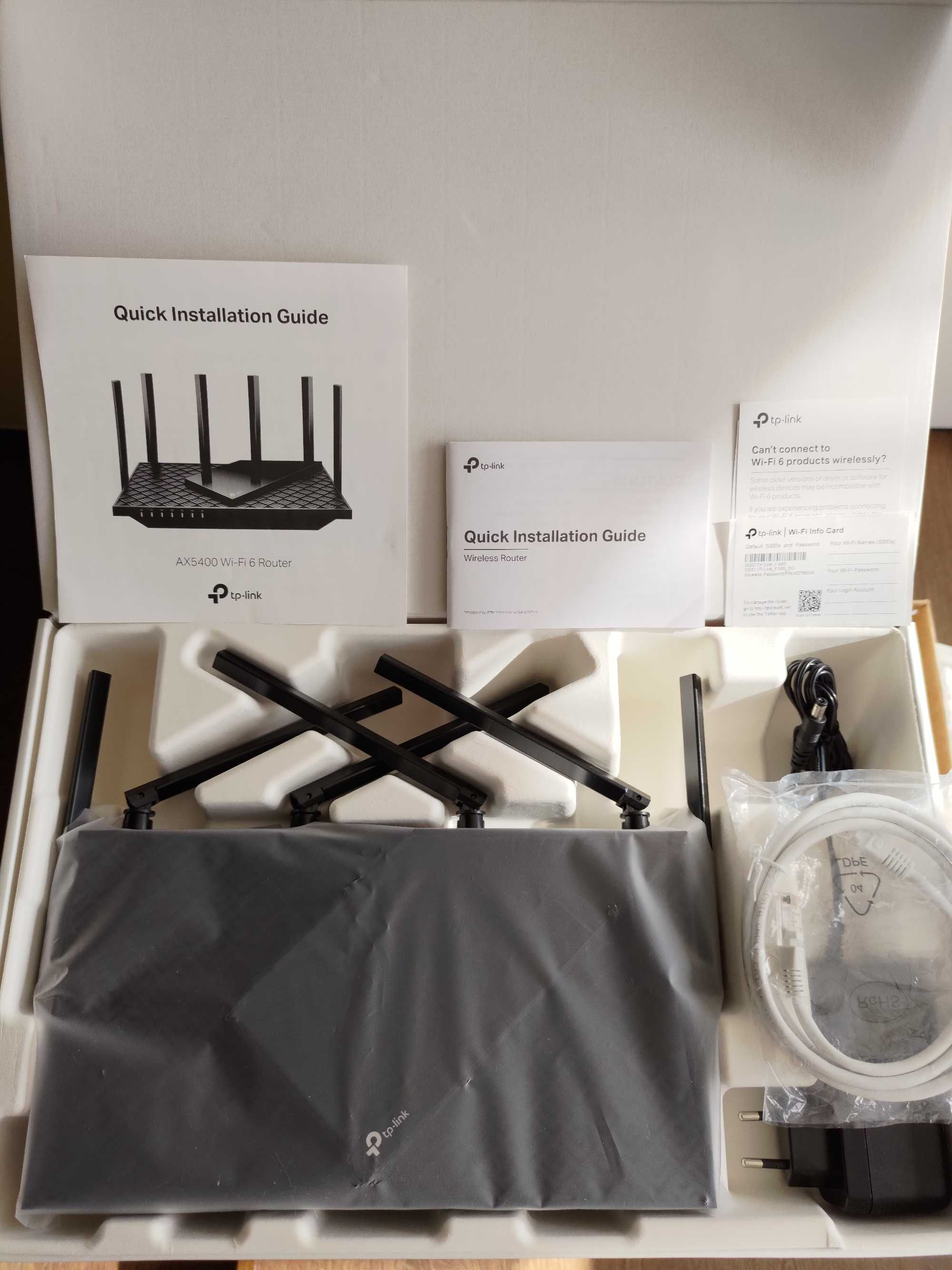 Router Wireless Wi-Fi 6 TP-Link Archer AX73, Gigabit, AX5400, 6 antene