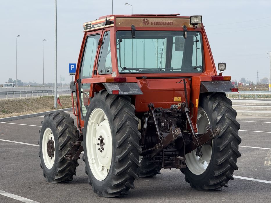 Tractor Fiat Agri 80-90 ore 3942 an 1990 Supercomfort import Danemarca