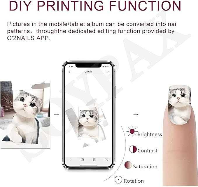 3D принтер для ногтей.