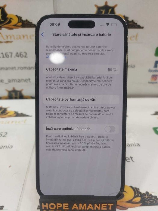 Hope Amanet P12/ iPhone 14 Pro 128 GB/ Baterie 85%