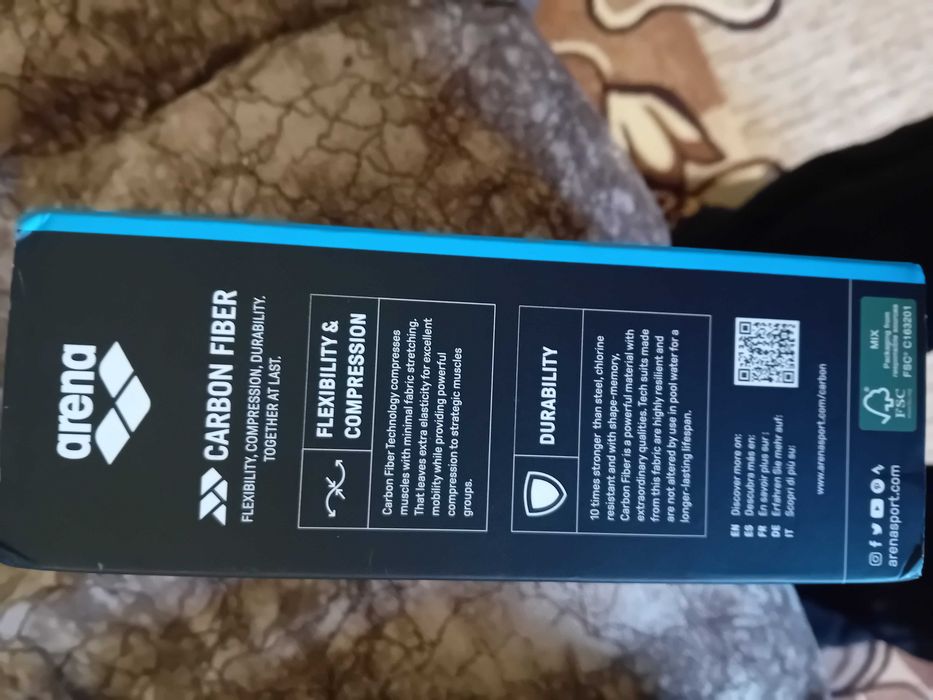 Фаскинг за плуване черен женски