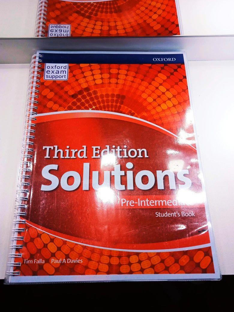 Third Edition Solutions pre-intermediate учебник английского