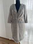 Rochie Style Up, cu insertii argintii