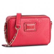 Чанта Guess цикламена