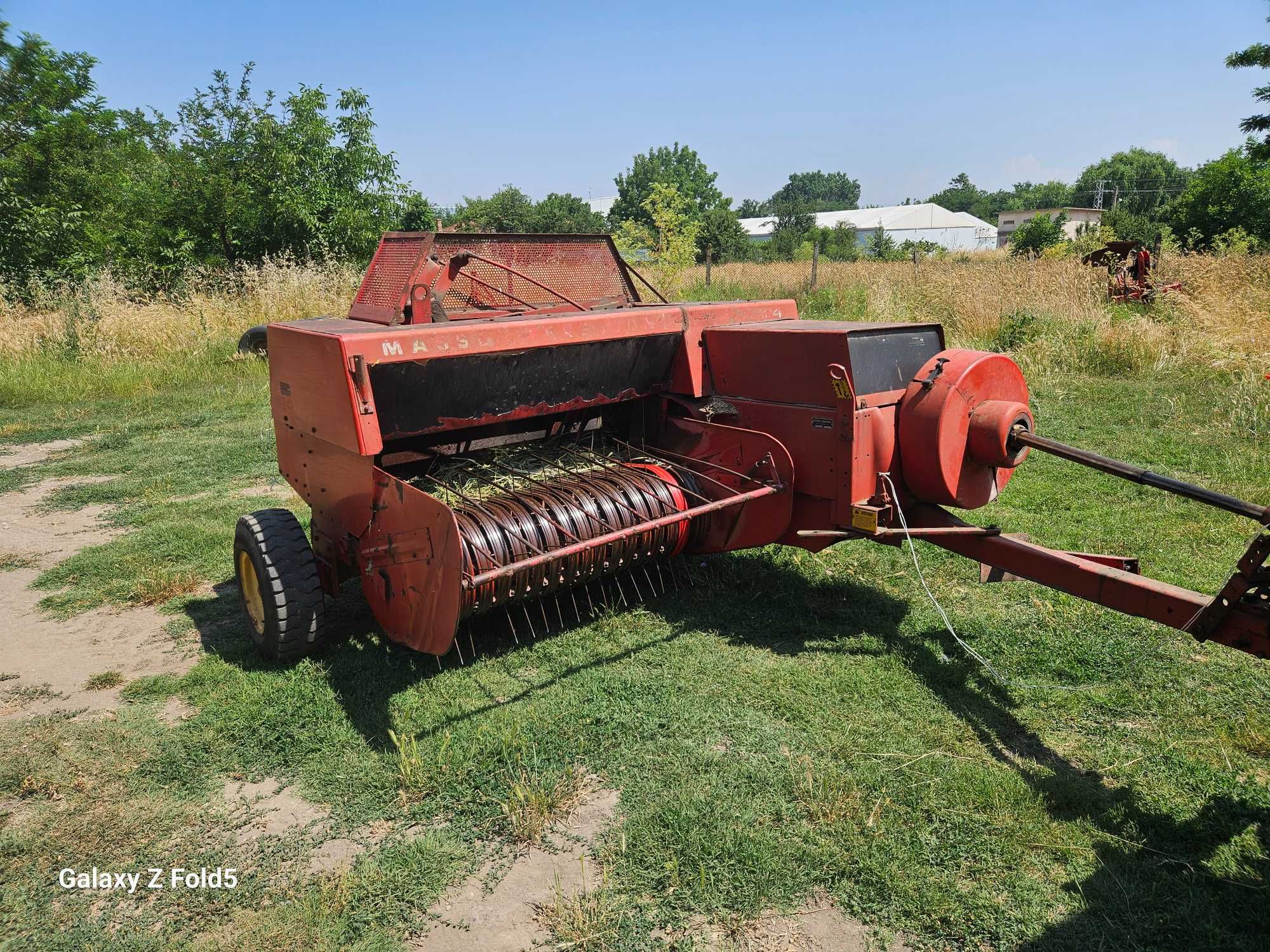 Сламопреса massey-ferguson 124