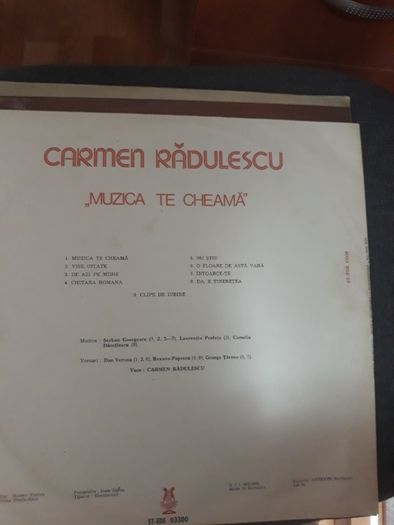 disc vinil:Carmen Radulescu, Dida Dragan si Angela Similea