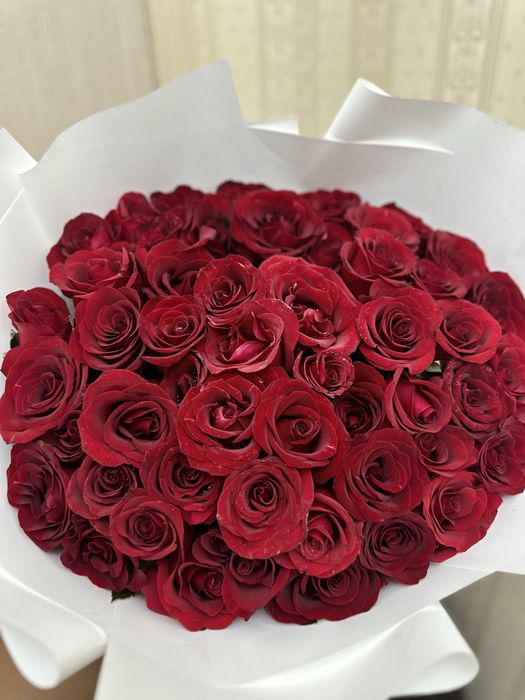 Букет роз 51 шт
