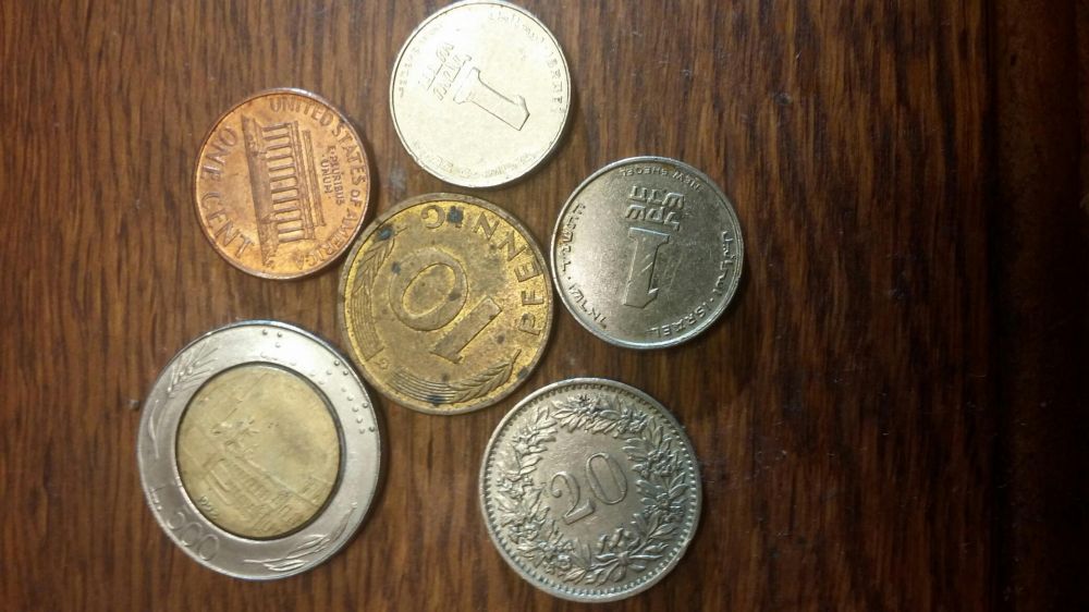 Lot de 7 monede diferite