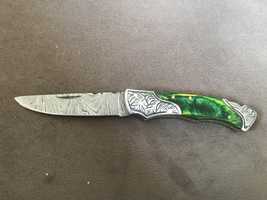 Джобен нож от Дамаска стомана