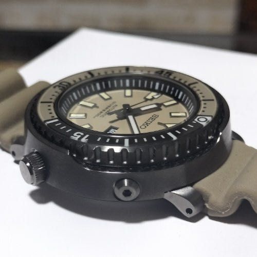 Seiko Urban Safari Prospex Men's Watch - SRPE29K1 (mini tuna)