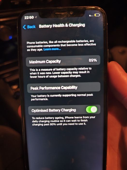 Iphone x 128gb functional