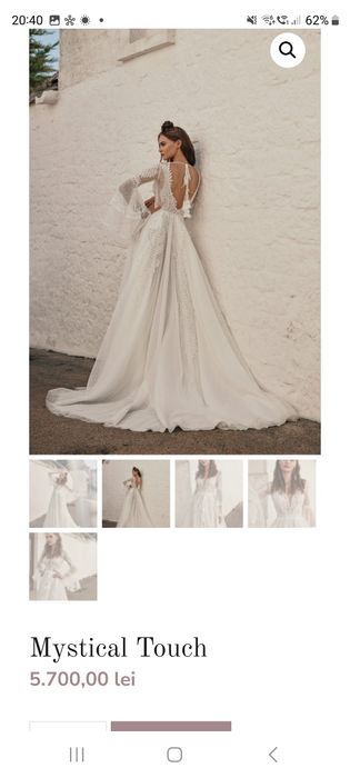 Rochie de mireasa Boho Ariamo