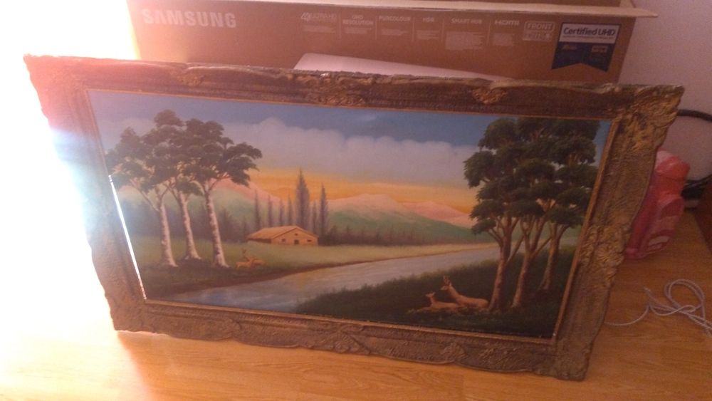 Vînd tablou pictat ulei