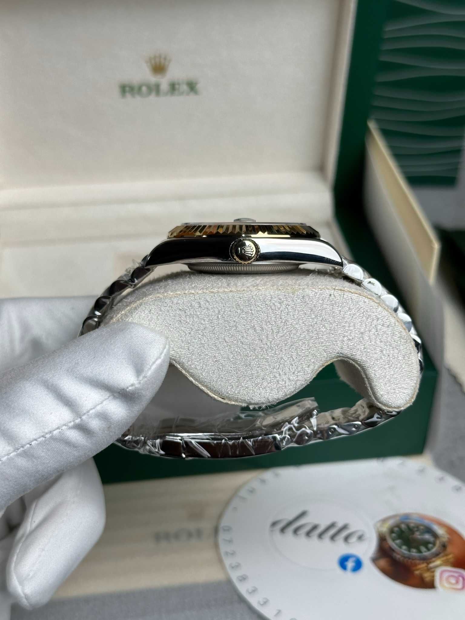 Rolex Datejust 41  Gold/Steel White Dial  Jubilee Bracelet 126333
