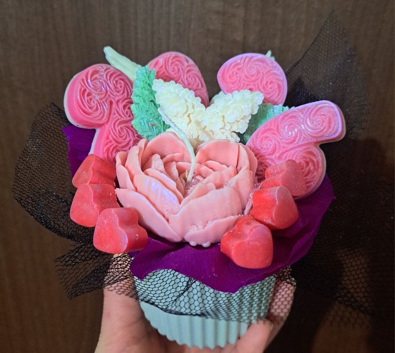 Aranjamente de craciun din ceara naturala