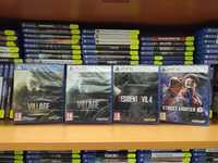 Jocuri la schimb : Resident Evil 4 PS5, Village PS4, Street Fighter 6