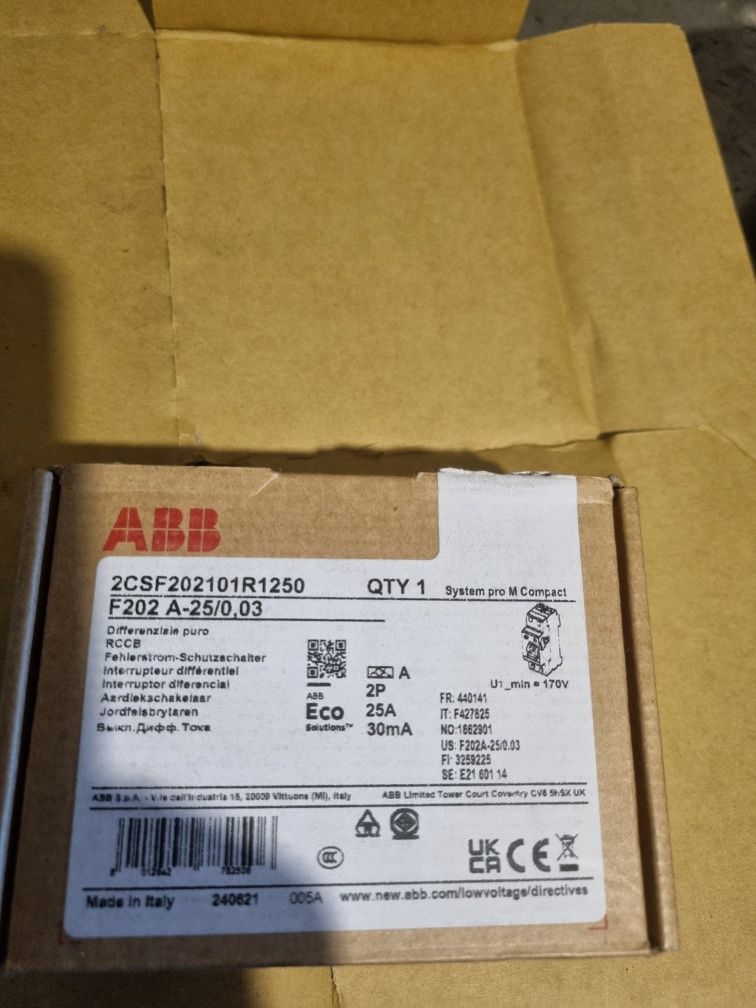 Vând siguranțe hager,ABB