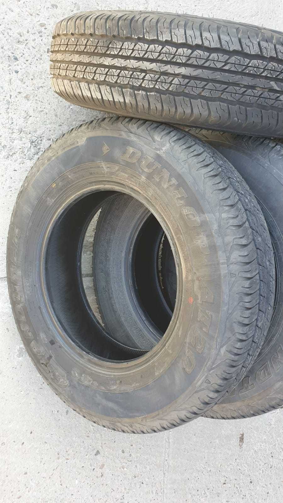 Комплект новой японской резины  Dunlop AT20 195/80R15