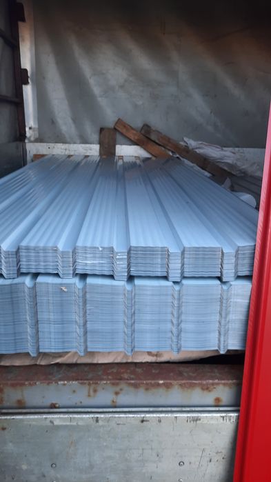 Tablă cutată zincata zinc aluminiu colorată preț negociabil transport