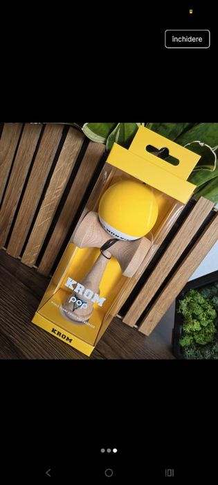 Krom pop rubber.