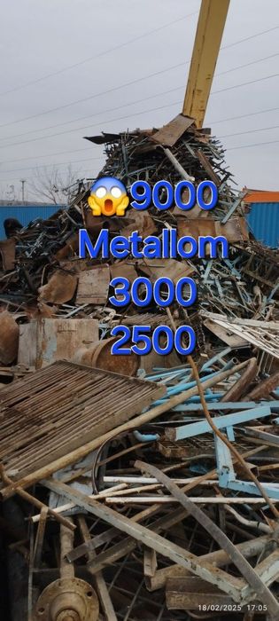 Metallom olamiz b/u металлолом пирйом металом