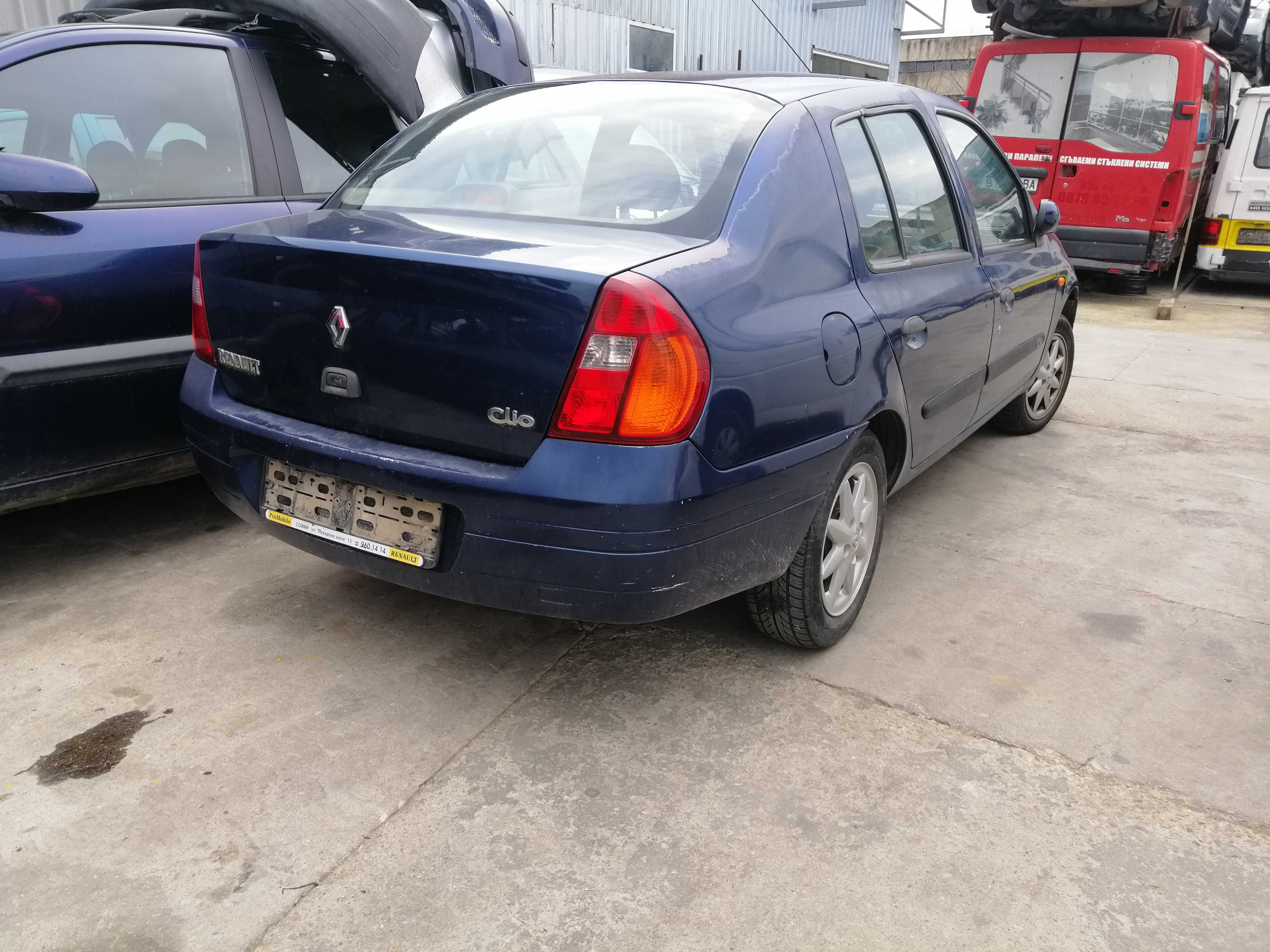 Renault CLIO Рено клио 1.4 2001г. на части