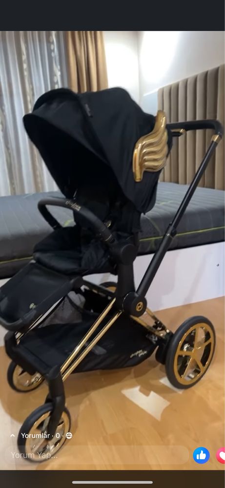 Бебешка количка Cybex e-Priam 4 Jeremy Scott Wings