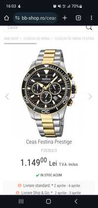 |Ceasuri noi la cutie | Cititi Anuntul | Festina| Fossil|