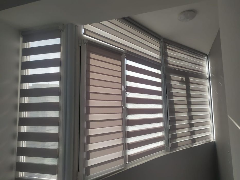 Жалюзи Ролл шторы День ночь Алматы