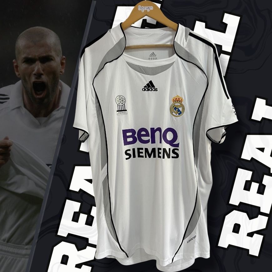Tricou Zidane, Real Madrid Home 2006/07 (XL)