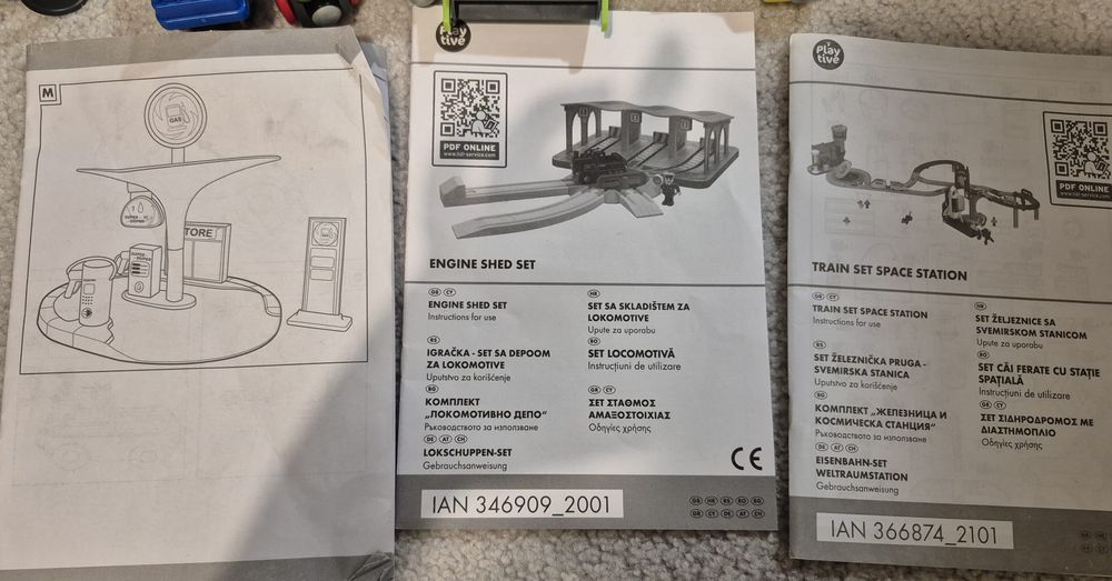 Vând 4-5 seturi trenuri lidl